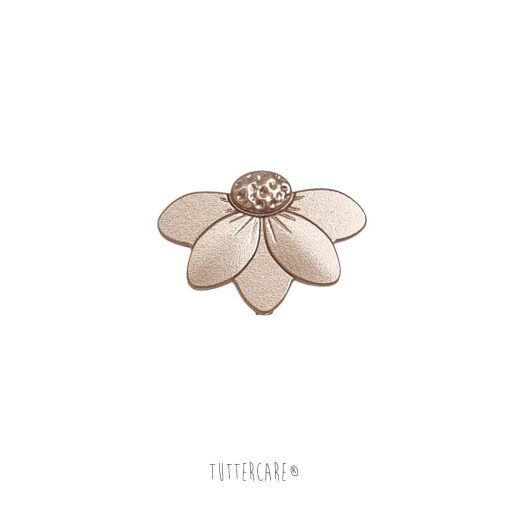 Halve Bloem Light Sparkle Gold